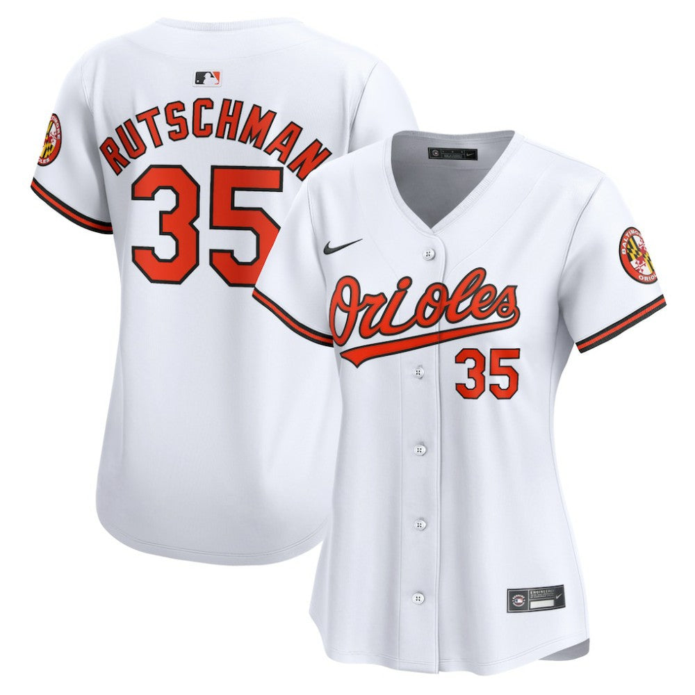 MLB Adley Rutschman Baltimore Orioles Nike Women's Home Limited Player Jersey - White