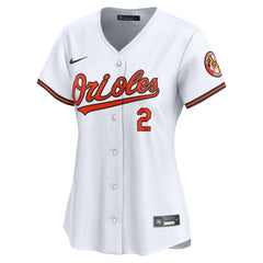 MLB Gunnar Henderson Baltimore Orioles Nike Women's Home Limited Player Jersey - White