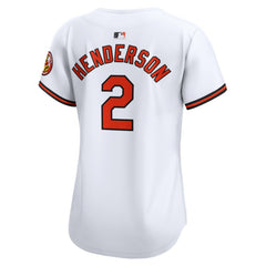 MLB Gunnar Henderson Baltimore Orioles Nike Women's Home Limited Player Jersey - White