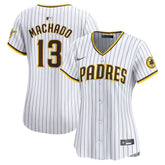 MLB Manny Machado San Diego Padres Nike Women's Home Limited Player Jersey - White