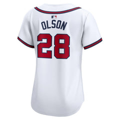 Matt Olson Atlanta Braves Nike Women's Home Limited Player Jersey - White Jerseys