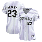 MLB Kris Bryant Colorado Rockies Nike Women's Home Limited Player Jersey - White