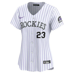 MLB Kris Bryant Colorado Rockies Nike Women's Home Limited Player Jersey - White