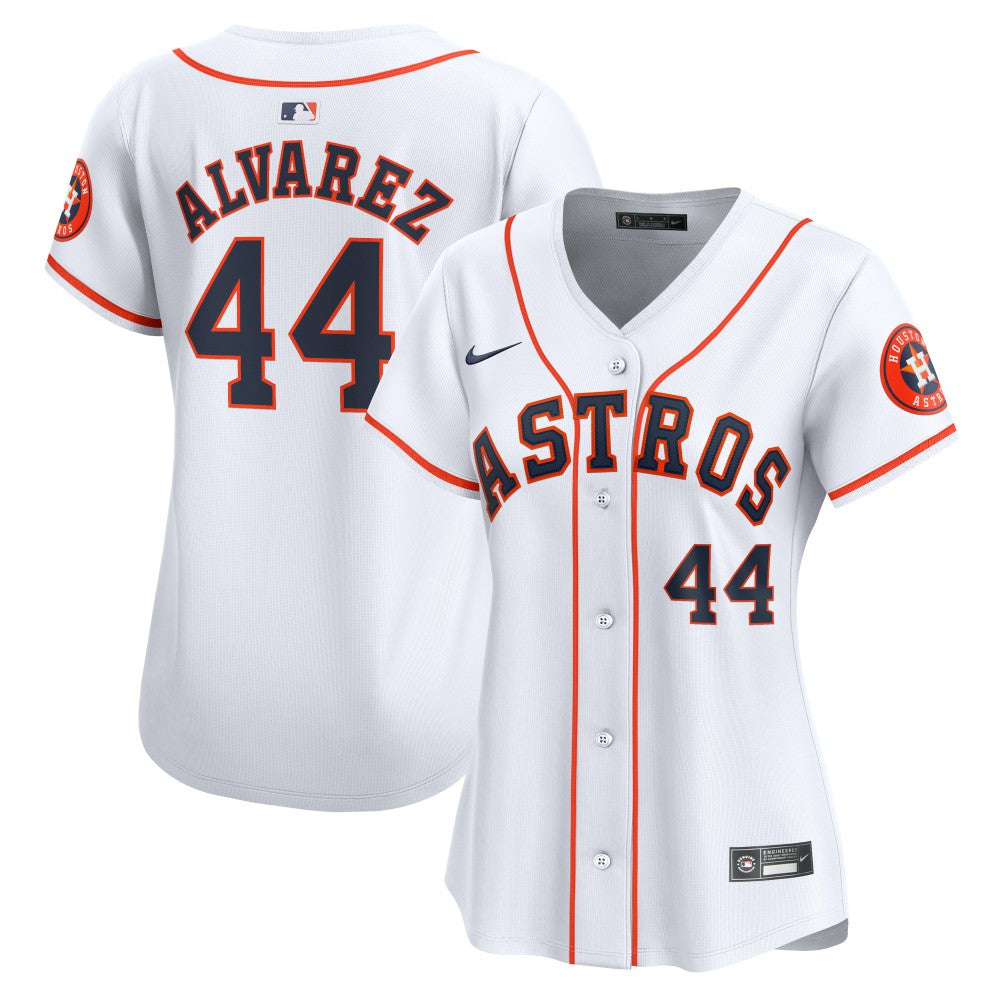 MLB Yordan Alvarez Houston Astros Nike Women's Home Limited Player Jersey - White
