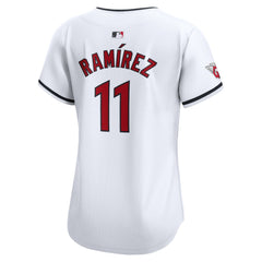 MLB Jose Ramirez Cleveland Guardians Nike Women's Home Limited Player Jersey - White