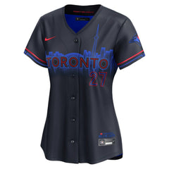 Vladimir Guerrero Jr. Toronto Blue Jays Nike Women's 2024 City Connect Limited Player Jersey - Navy Jerseys