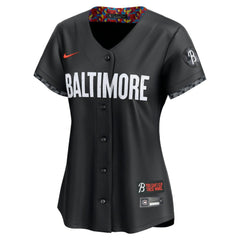MLB Adley Rutschman Baltimore Orioles Nike Women's City Connect Limited Player Jersey - Black