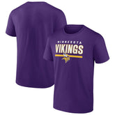Minnesota Vikings Speed & Agility T-Shirt Purple