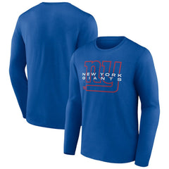 New York Giants Advance to Victory Long Sleeve T-Shirt Royal