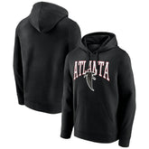 Atlanta Falcons Gridiron Classics Campus Standard Pullover Hoodie Black