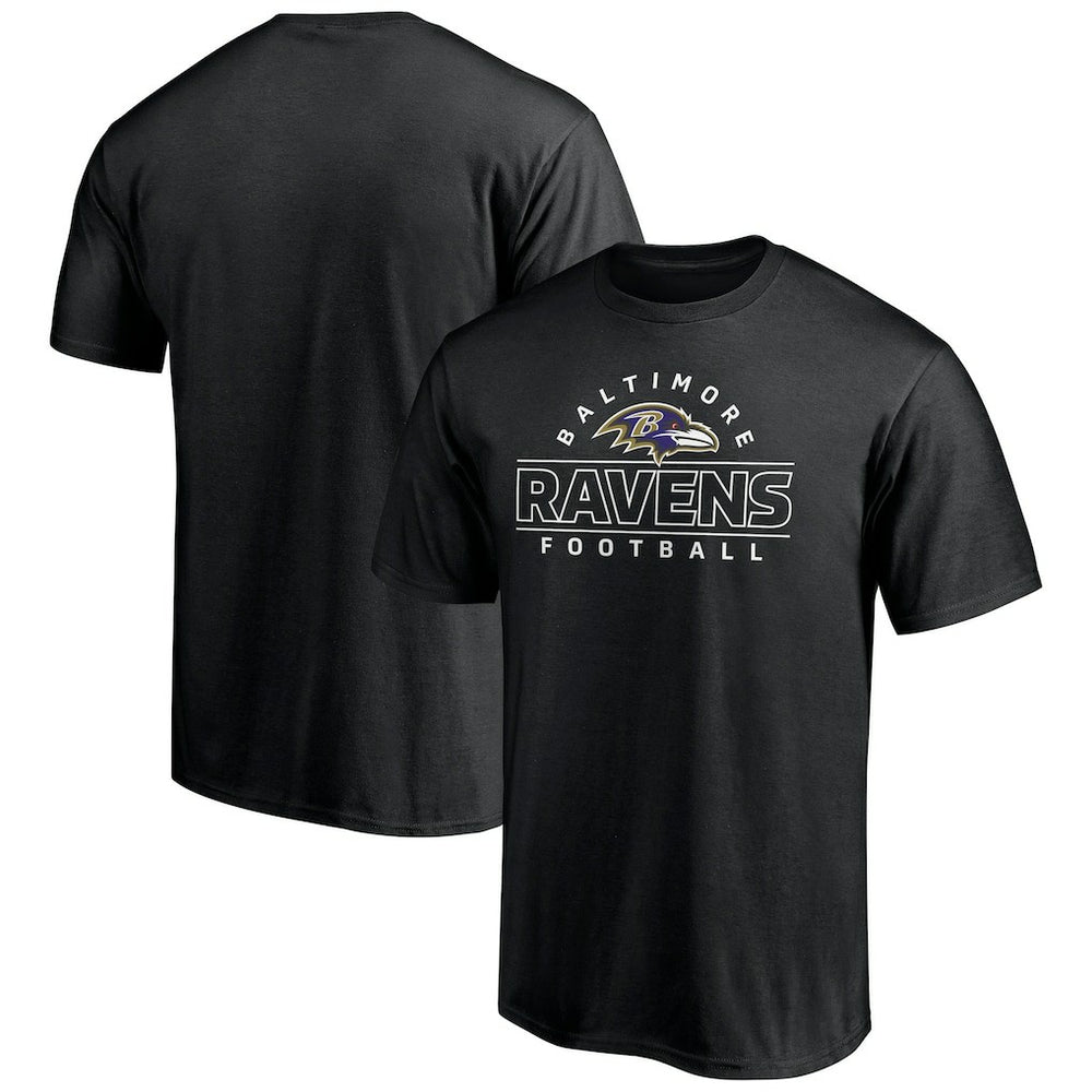 Baltimore Ravens Dual Threat T-Shirt Black