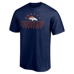 Denver Broncos Dual Threat T-Shirt Navy