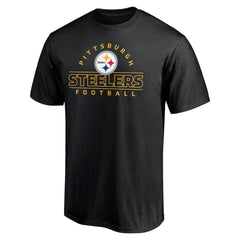 Pittsburgh Steelers Dual Threat T-Shirt Black