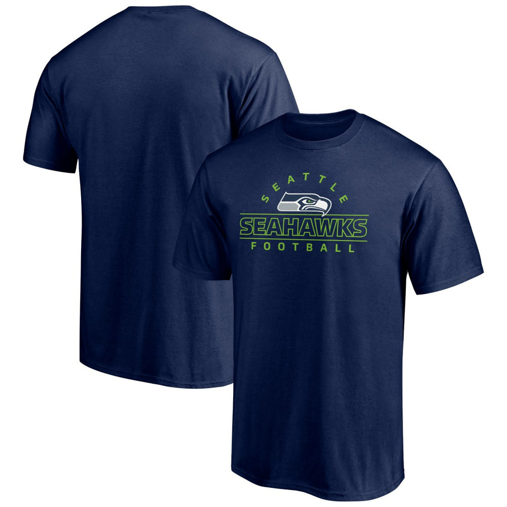Seattle Seahawks Dual Threat T-Shirt College Navy