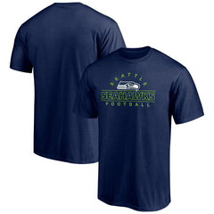 Seattle Seahawks Dual Threat T-Shirt College Navy