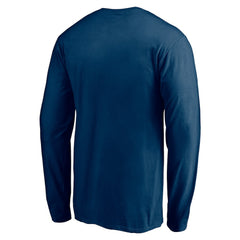 Chicago Bears Squad Throwbacks Long Sleeve T-Shirt Navy