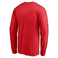 Kansas City Chiefs Squad Throwbacks Long Sleeve T-Shirt Red