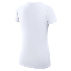 San Francisco Giants G-III 4Her by Carl Banks Women's Super-Slim Fit Lightweight Heart V-Neck T-Shirt - White T-shirts