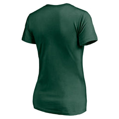 Green Bay Packers Women's Depth Chart V-Neck T-Shirt Green