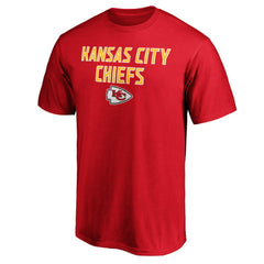 Kansas City Chiefs Game Day Stack T-Shirt Red