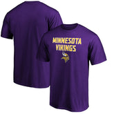 Minnesota Vikings Game Day Stack T-Shirt Purple
