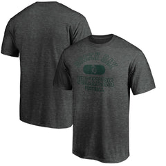 Green Bay Packers Varsity Issued Throwback T-Shirt Heather Charcoal