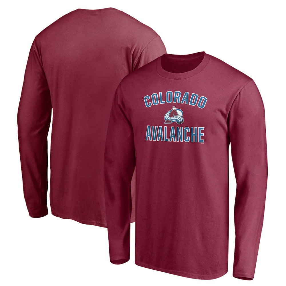 NHL Colorado Avalanche Victory Arch Long Sleeve T-Shirt - Burgundy