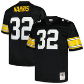 Franco Harris Pittsburgh Steelers Big & Tall 1976 Legacy Retired Player Jersey Black