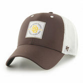 San Diego Padres '47 Disburse MVP Trucker Adjustable Hat - Brown Hats