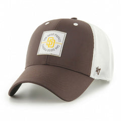 San Diego Padres '47 Disburse MVP Trucker Adjustable Hat - Brown Hats