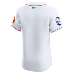 MLB Houston Astros Nike Home Elite Patch Jersey - White