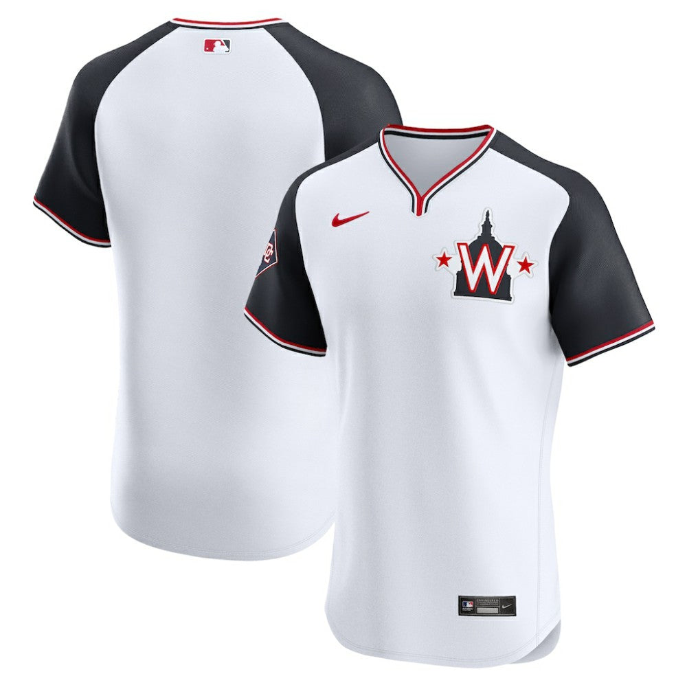 MLB Washington Nationals Nike Alternate Elite Jersey - Navy