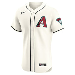 MLB Arizona Diamondbacks Nike Elite Jersey - Cream