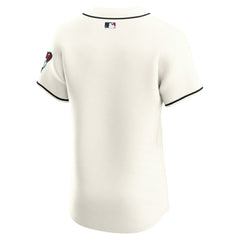 MLB Arizona Diamondbacks Nike Elite Jersey - Cream