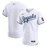 MLB Kansas City Royals Nike Home Elite Jersey - White