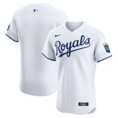 MLB Kansas City Royals Nike Home Elite Jersey - White