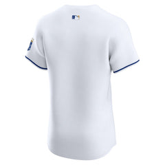 MLB Kansas City Royals Nike Home Elite Jersey - White