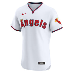 MLB Los Angeles Angels Nike Alternate Vapor Premier Elite Patch Jersey - White