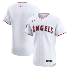 MLB Los Angeles Angels Nike Home Elite Jersey - White
