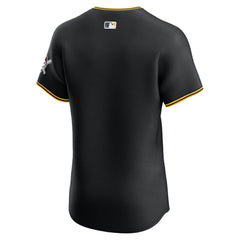 Pittsburgh Pirates Nike Alternate Vapor Premier Elite Patch Jersey - Black Jerseys