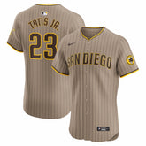 MLB Fernando Tatis Jr. San Diego Padres Nike Alternate Elite Player Jersey - Sand
