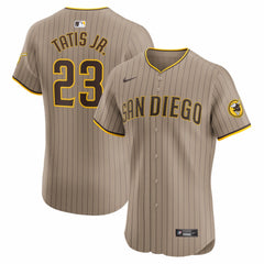 MLB Fernando Tatis Jr. San Diego Padres Nike Alternate Elite Player Jersey - Sand