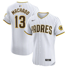 MLB Manny Machado San Diego Padres Nike Home Elite Jersey - White