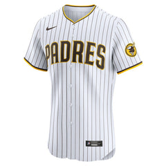 MLB Manny Machado San Diego Padres Nike Home Elite Jersey - White