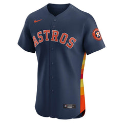 MLB Jose Altuve Houston Astros Nike Alternate Elite Player Jersey - Navy