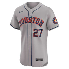 MLB Jose Altuve Houston Astros Nike Road Elite Player Jersey - Gray