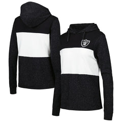 Las Vegas Raiders Antigua Women's Wicket Pullover Hoodie Black