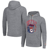 Buffalo Bills Homage Unisex NFL x Guy Fieri’s Flavortown Tri-Blend Pullover Hoodie Gray