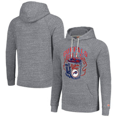 Buffalo Bills Homage Unisex NFL x Guy Fieri’s Flavortown Tri-Blend Pullover Hoodie Gray