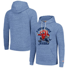Houston Texans Homage Unisex NFL x Guy Fieri’s Flavortown Tri-Blend Pullover Hoodie Light Blue